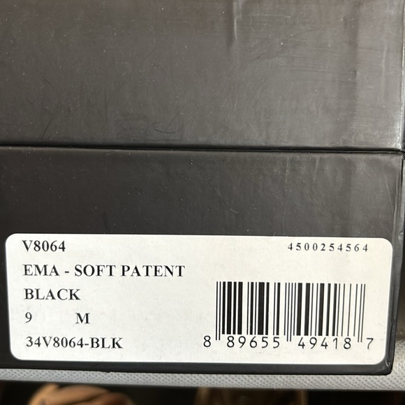 RACHEL ZOE Black Patent Ankle T-Strap Stiletto - Picture 11 of 12